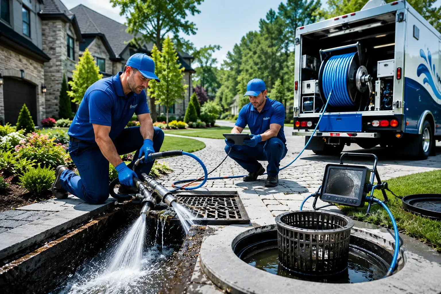 Local outdoor drain cleaning professionals in Encino, TX